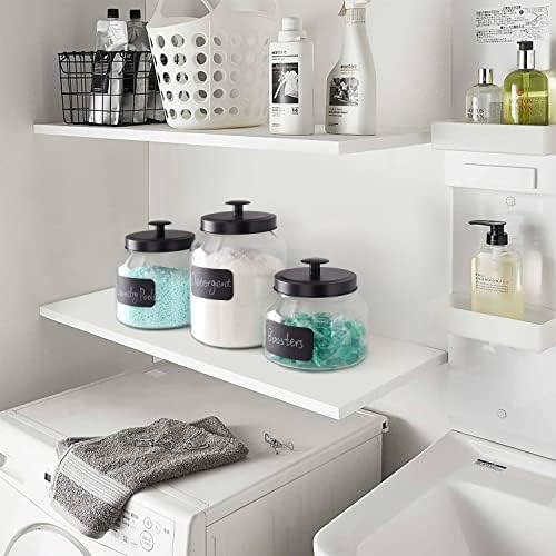 Hyperspace Clear Glass Kitchen Canister Set, Cookie Jar, Food Storage
