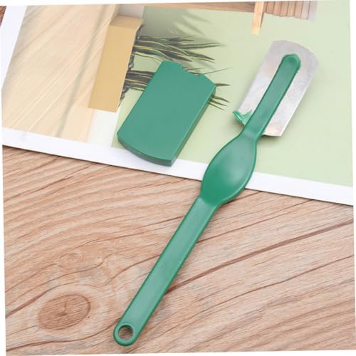 SHOWERORO 2pcs Carbon Steel Curved Dough Cutter for Bread and Cake