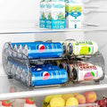Drink Organizer for Fridge, 2 Pack