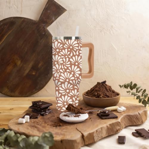 FYSUIMU Cielito Lindo Tumbler with Handle Stainless Steel Cup 40oz