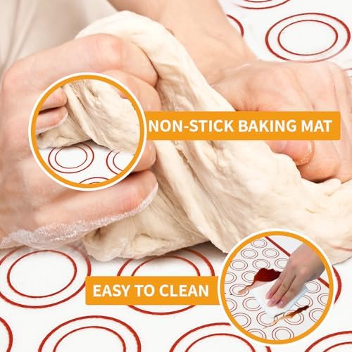 Silicone Baking Mat Sets, Food Safe Pastry Mat