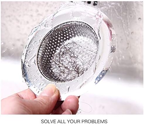 Hair Catcher Shower Drain(3 Pack), Bathtub Drain Cover, Sink Tub Drain