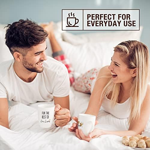AW BRIDAL Ceramic Engagement Gifts For Couples Newly Engaged Unique