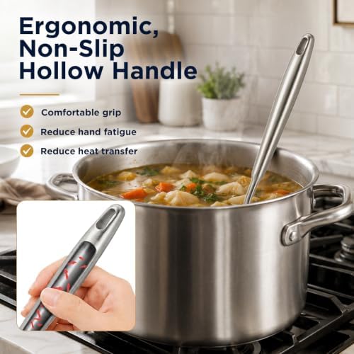 Newness 10-Piece 18/8 Stainless Steel Utensil Set