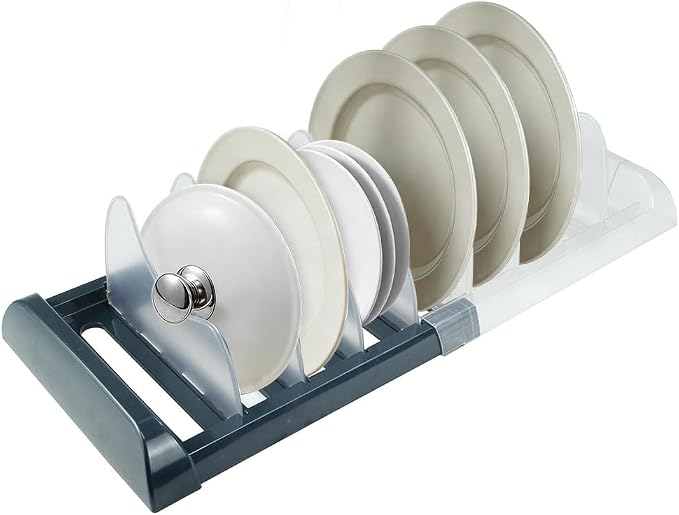 Expandable Pot and Pan Organizer Rack by Tenrry