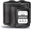 Country Kitchen Nonstick Stackable Bakeware Set - Heavy Duty, Durable