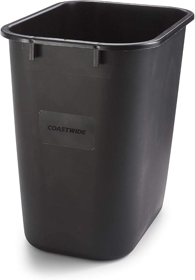COASTWIDE Professional Indoor Trash Can Without Lid, 3.5 Gallon by CoastwideProfessional