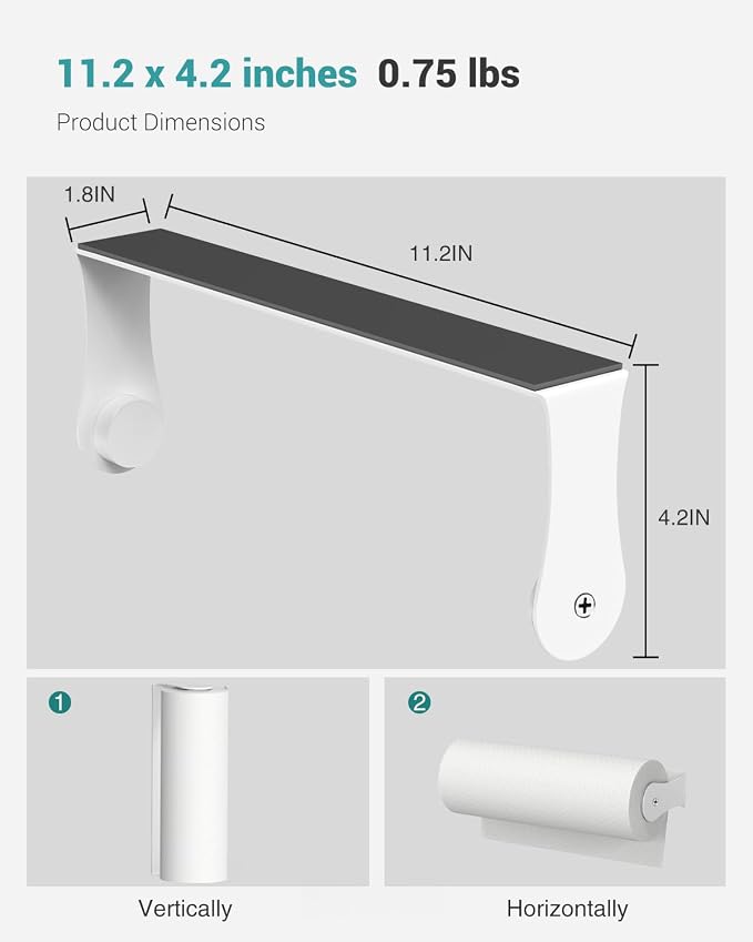PAROTO Magnetic Paper Towel Holder - Image 7