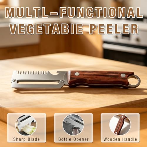 2 Pcs 3-in-1 Multifunctional Vegetable Peele, New Ktchen