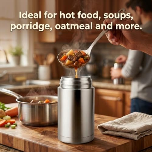 American Dream 1000ml (34oz) Double Wall Stainless Steel Vacuum