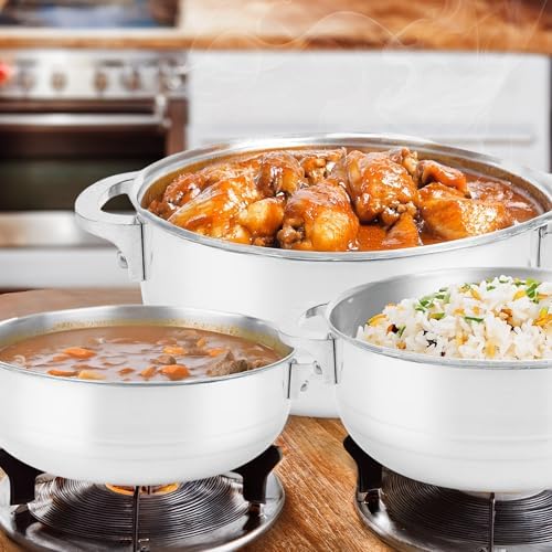Alpine Cuisine 8-Piece Nonstick Aluminum Caldero Cookware Set with