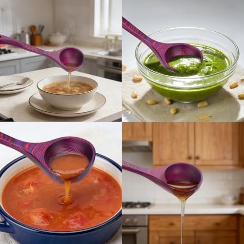 8 PCS Pakkwood Left-Handed Kitchen Utensil Set | Kitchen Cooking