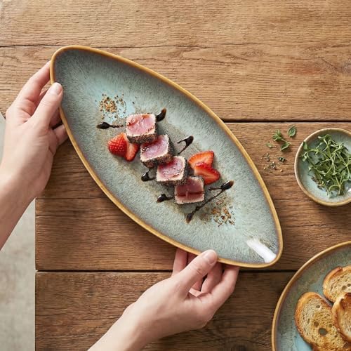 Serving Platter Olives Plate Large Serving Tray, Set of 4, for