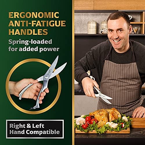 Heavy Duty Stainless Steel Poultry Shears For Bone, Chicken, Meat