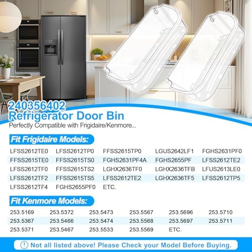 ALVAR 240356402 Refrigerator Door Bin for Frigidaire Door Shelf