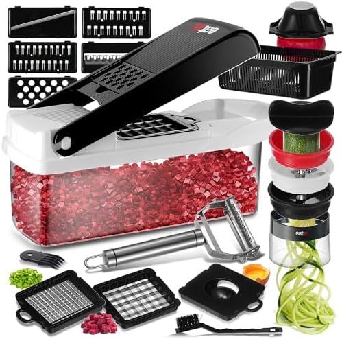 EatEx Vegetable Chopper with Container, 21 Piece