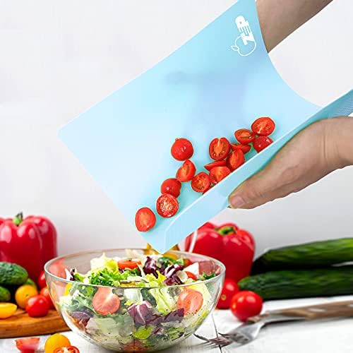 ZVP Plastic Cutting Boards for Kitchen, Flexible Cutting Mats