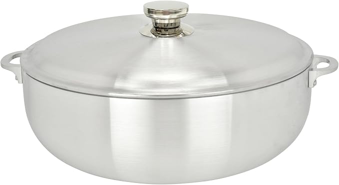 ALUMINUM CALDERO STOCK POT by Chef PRO, Superior Cooking Performance by Chef+Pro