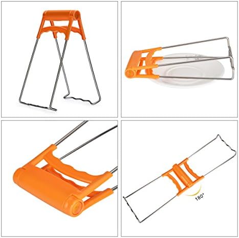 Hot Plate Gripper, Kitchen Hot Dish Bowl Plate Clip Anti Scalding Dish