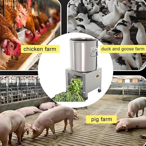 Commercial Feed Grinder Machine, 25L Capacity