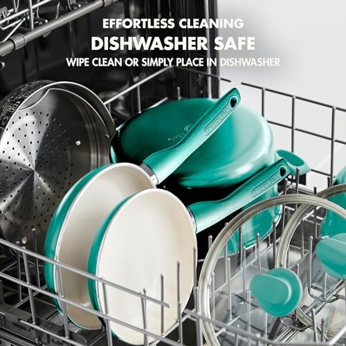 GreenPan Rio Healthy Ceramic Nonstick 8" Frying Pan Skillet and