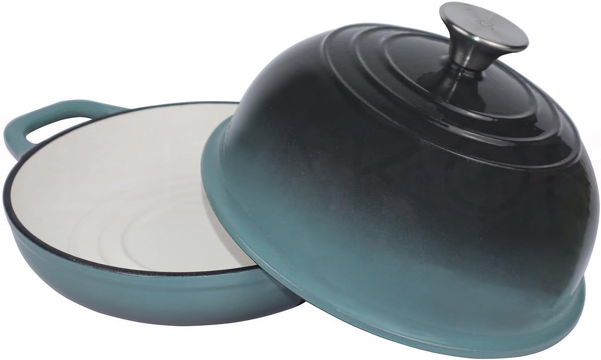 Dutch Oven for Bread Baking, Enameled Cast Iron Dutch Oven Pot with