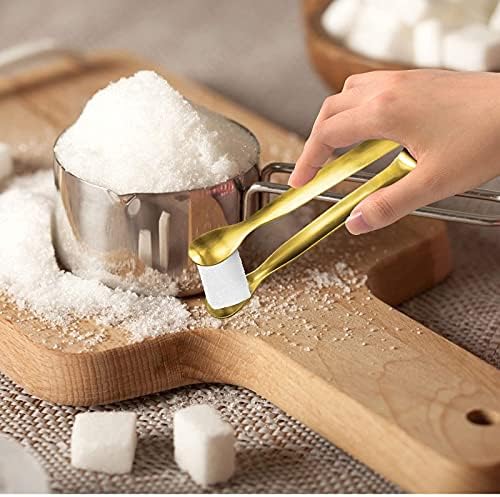 JCREN 12 Pcs Serving Tongs, Small Serving Utensils for Parties