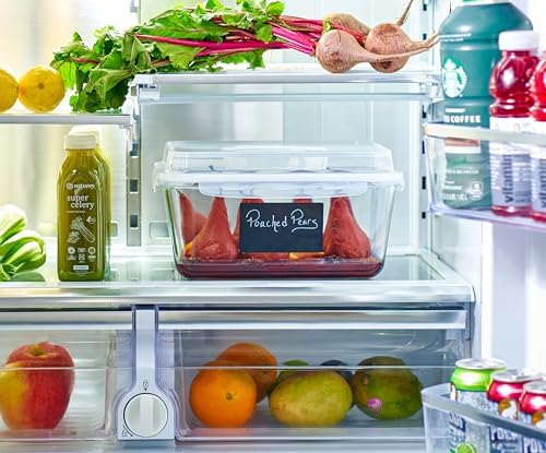 Extra Large Oven Safe Glass Food Storage Container with Airtight