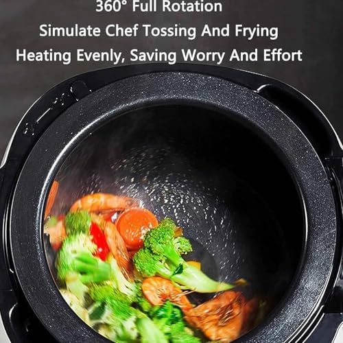 Auto Drum Cooking Machine, 2000W, 6L Pot Capacity