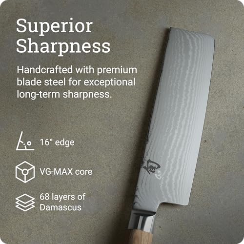 Shun Classic Blonde Nakiri Knife