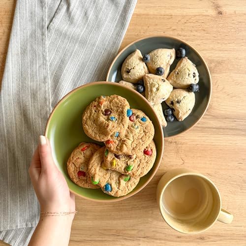 MORA Ceramic Artisan Matte Plates Set, 7.8 in - Set of 6 - The