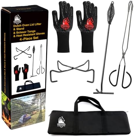5-in-1 Dutch Oven Camping Accessories Kit