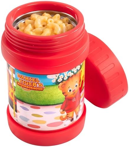 Daniel Tiger's Neighborhood Stainless Steel 13 oz Food Jar for Kids