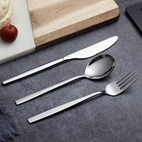 Berglander Flatware Set 20 Pieces, Stainless Steel Flatware Set