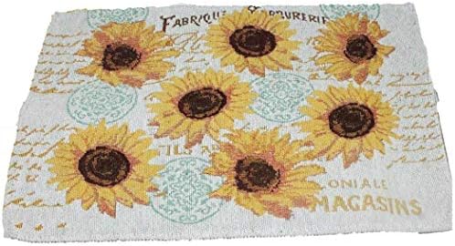 Sunflower Kitchen Decor Sets Featuring Sunflower Placemats, Sunflower