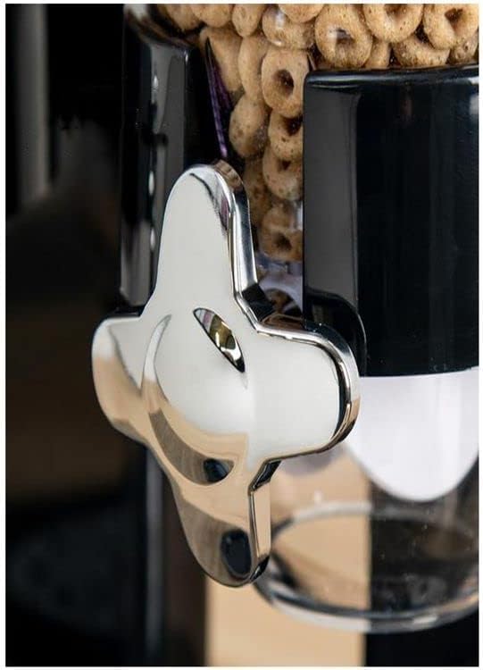 Generic Triple Food Dispenser Cereal Containers Storage Container Dispenser Countertop For Candy Nut Grain Granola Snack