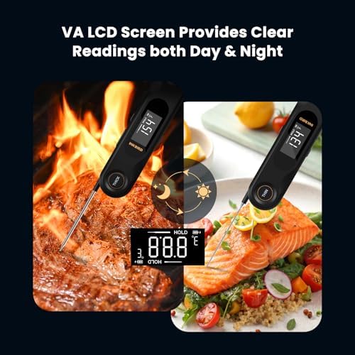 Dual Probe Instant Read Meat Thermometer