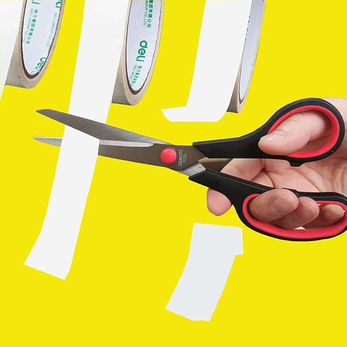 Scissors, 8.5 Inch Ultra Sharp Shears, Comfort-Grip Handles Household - Image 6