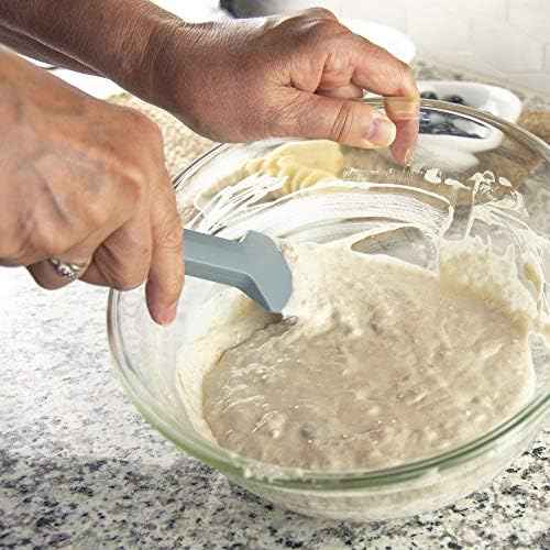 Taste of Home 4 Piece Ash Gray Silicone Utensil Set - Includes