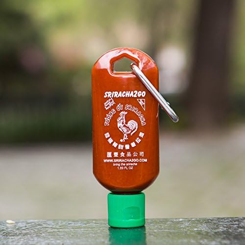 Sriracha2Go 3-Pack - BPA Free, TSA Approved, Leak Proof, Reusable
