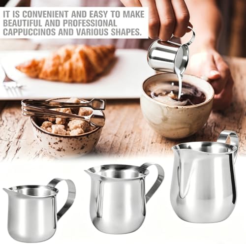 Rolin Roly 7.5 oz Milk Frothing Pitcher Stainless Steel Small