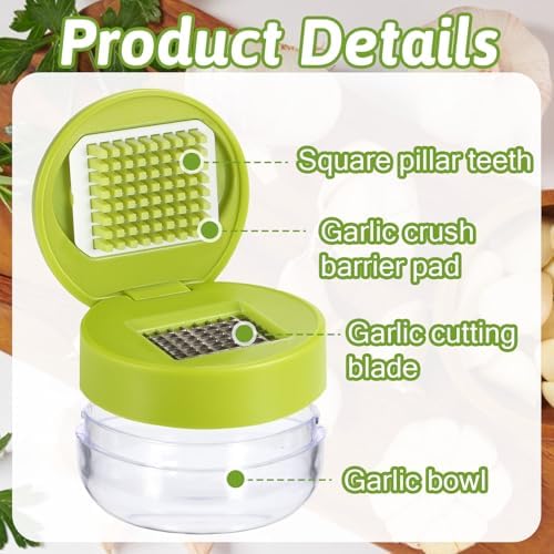 Ptwola Stainless Steel Garlic Press