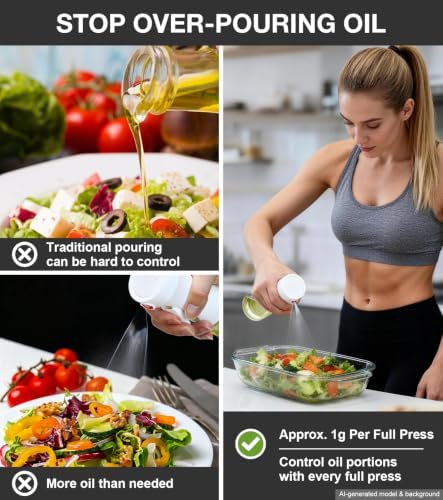 Olive Oil Sprayer for Cooking, 1g Per Press