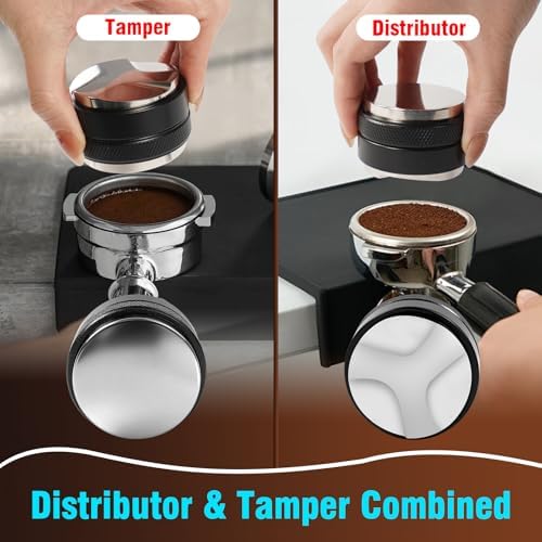 Espresso Accessories Kit,51mm Coffee Distributor & Tamper