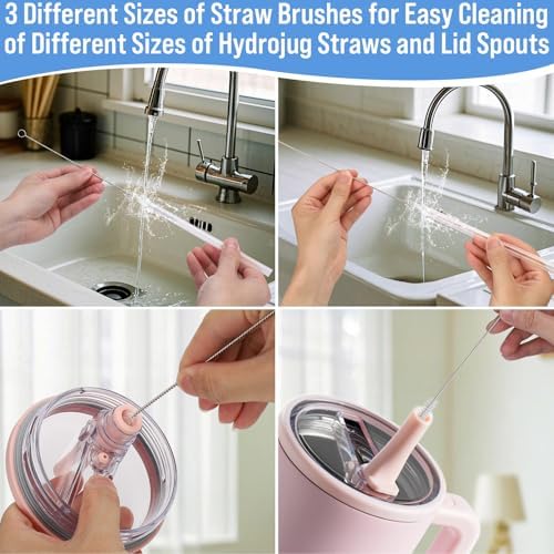 XANGNIER Water Bottle Cleaner Brush Kit for Hydrojug 32oz/40oz Cup,5