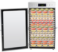 Food Dehydrator Machine, 18 Stainless Steel Trays, 800W
