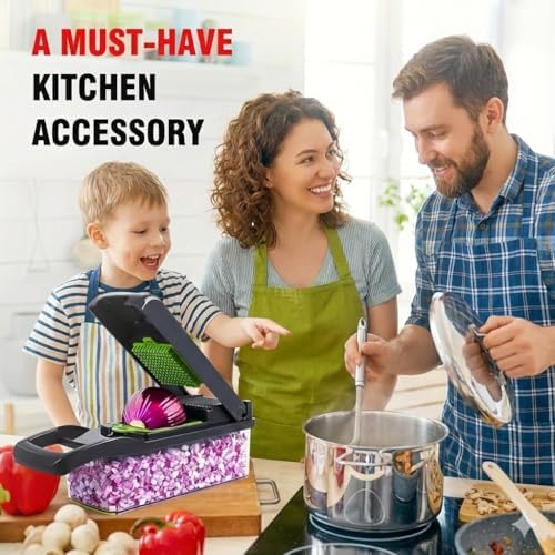 16-in-1 Vegetable Chopper and Mandoline Slicer