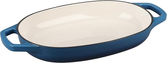 EDGING CASTING Enameled Cast Iron Oval Dutch Oven Pot - Image 5