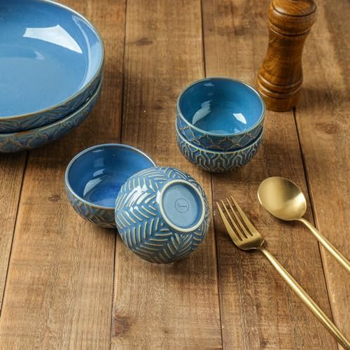 Sureasy Mini Ceramic Dipping Bowls – 4 oz, 3.5 Inch Small Bowls for
