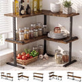Golener Adjustable Stackable Countertop Shelf